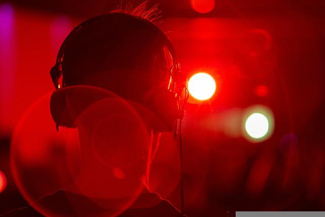 DJ on a party